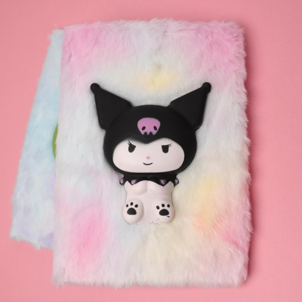Piraye Gift Kawai Sanrio Kuromi Peluş Squishy Defter Çizgili Kalem Hediyeli Not Defteri & Bloknot Fiyatı