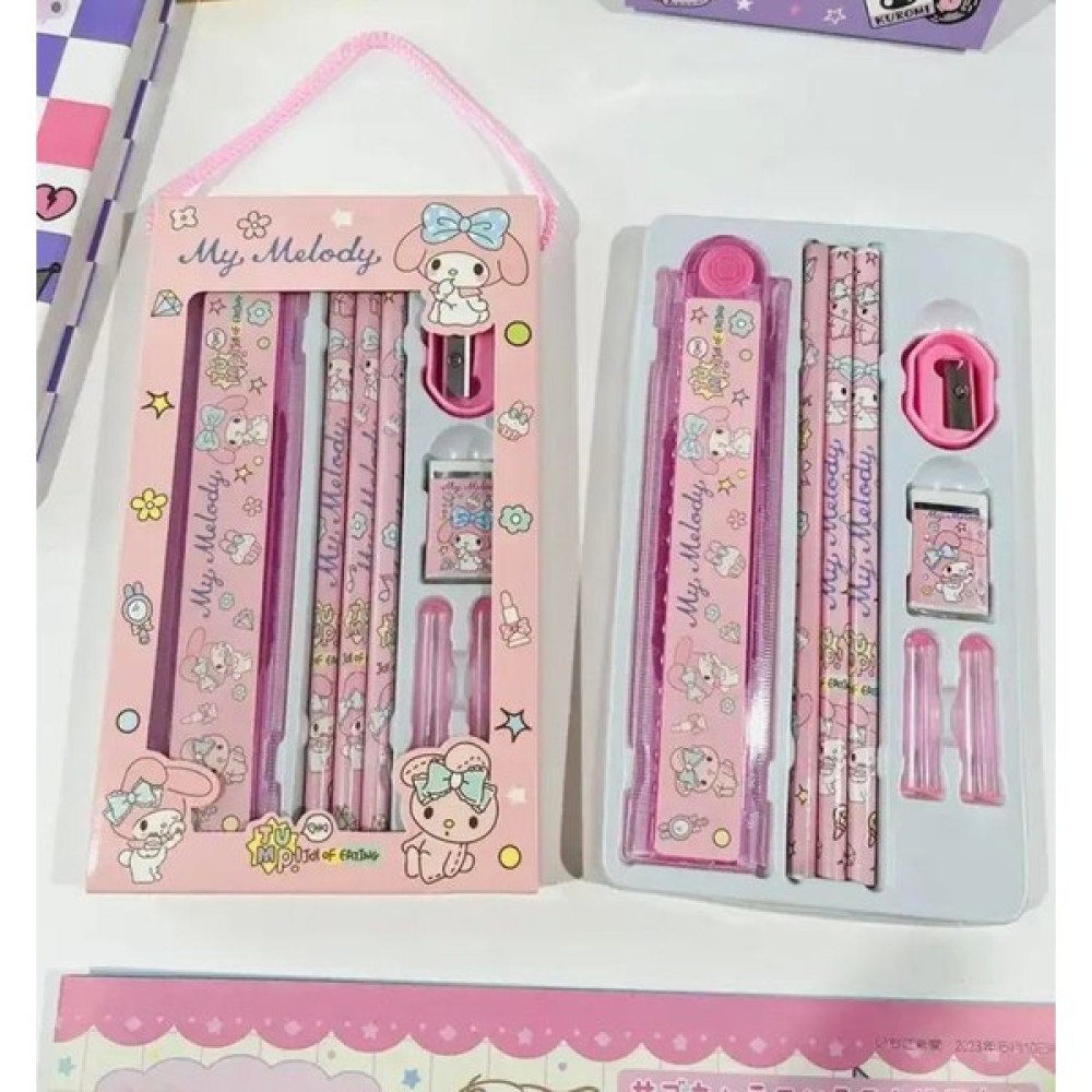 Piraye Gift Sanrio My Melodi Kırtasiye Seti Cetcelli Okul Malzemeleri Fiyatı