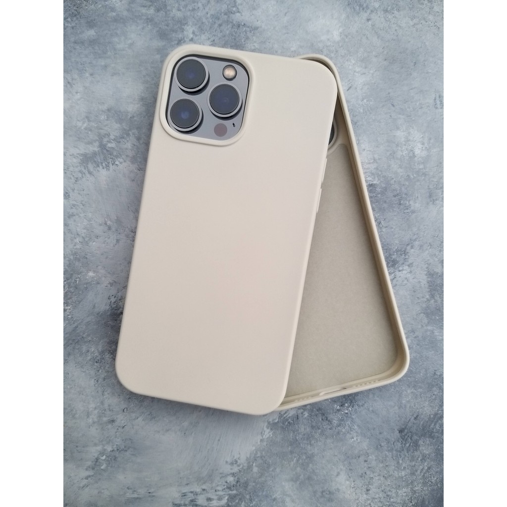 Pirok Store Apple iPhone 13 Promax 6.7 İle Uyumlu Logosuz Lansman Içi Kadife Silikon - Taş - iPhone 13 Pro Max Cep Telefonu Fiyatı