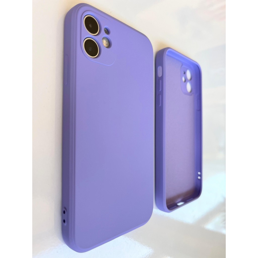 Pirok Store İphone 11 İle Uyumlu Köşeli Kalıp ( 12 GÖRÜNÜMLÜ)Logosuz Lansman İçi Kadife Esnek Silikon Kılıf - Lila Cep Telefonu Kılıfı Fiyatı