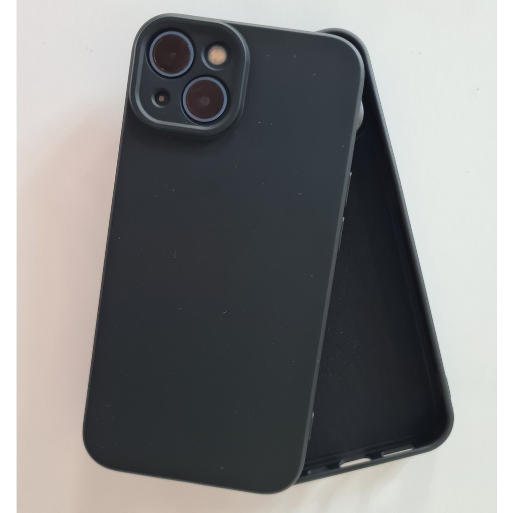 Pirok Store İphone 14 İle Uyumlu LOGOSUZ Kamera Korumalı İçi Kadife Esnek Silikon Lansman Kılıf - Siyah Cep Telefonu Kılıfı Fiyatı