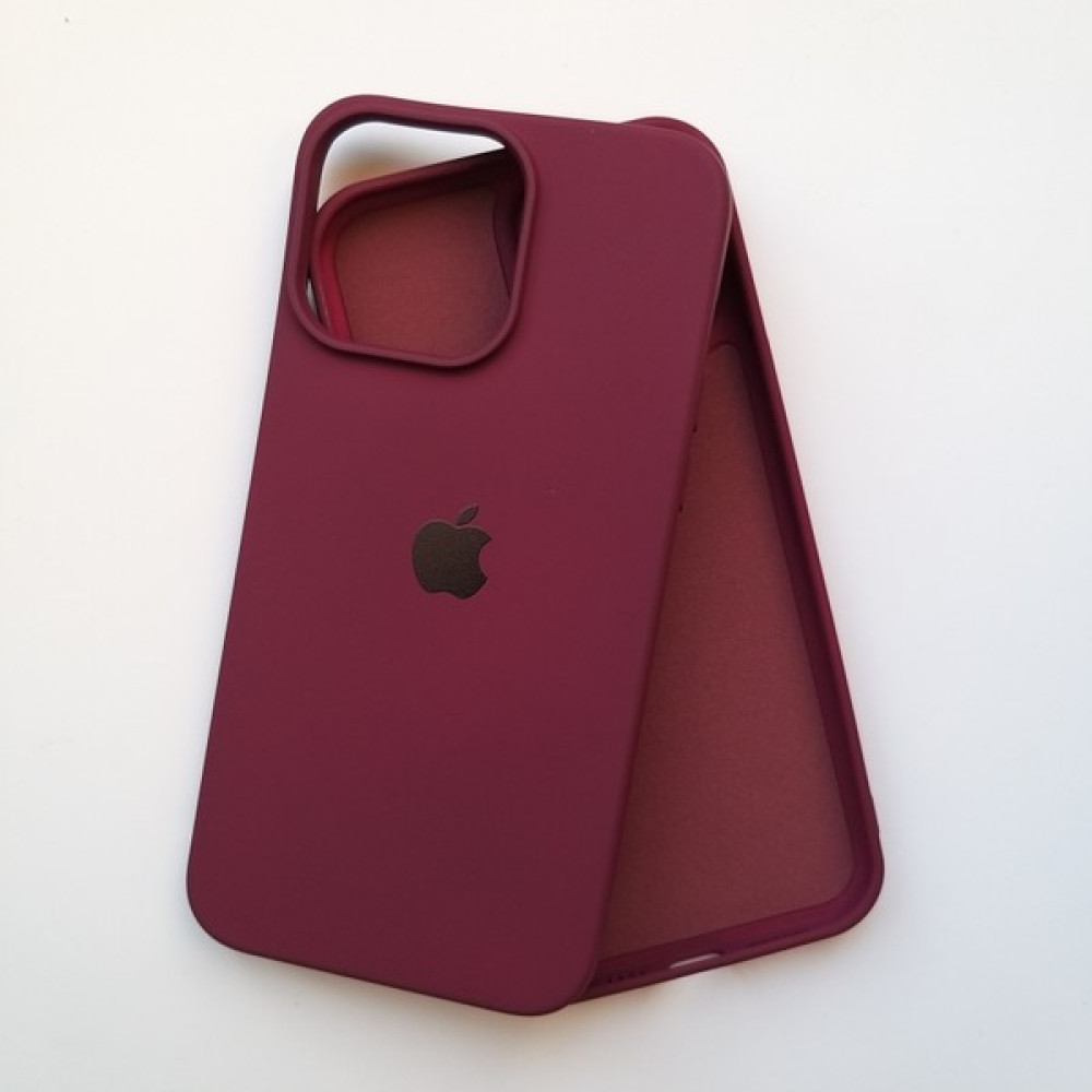 Pirok Store iPhone 14 Pro Max (6.7) Uyumlu Lansman Içi Kadife Silikon Kılıf - Bordo Cep Telefonu Kılıfı Fiyatı