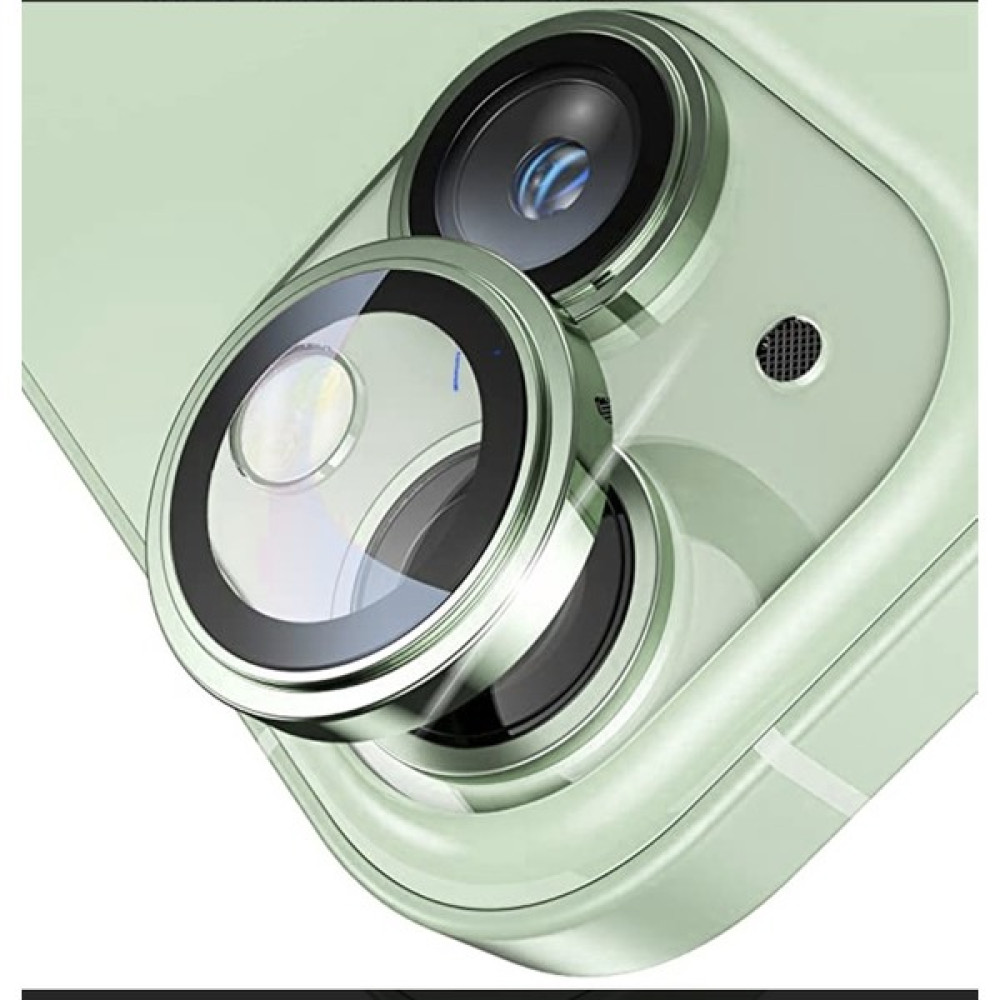 Pirok Store iPhone 15 / 15 Plus Uyumlu Halka Set Kamera Lens Koruyucu - Yeşil Cep Telefonu Ekran Koruyucusu Fiyatı