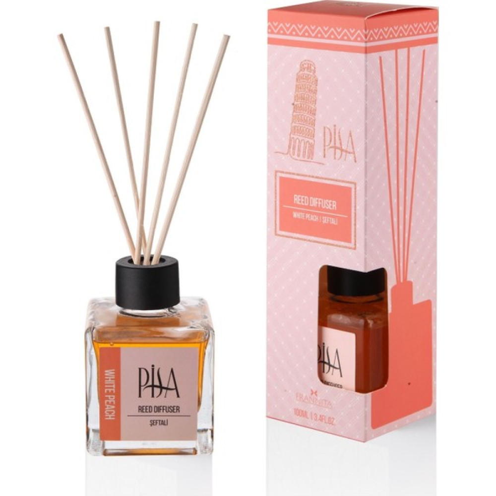 Pisa By Frannita – Bambu Çubuklu Oda Kokusu – Şeftali – 100ML Oto Boyaları Fiyatı
