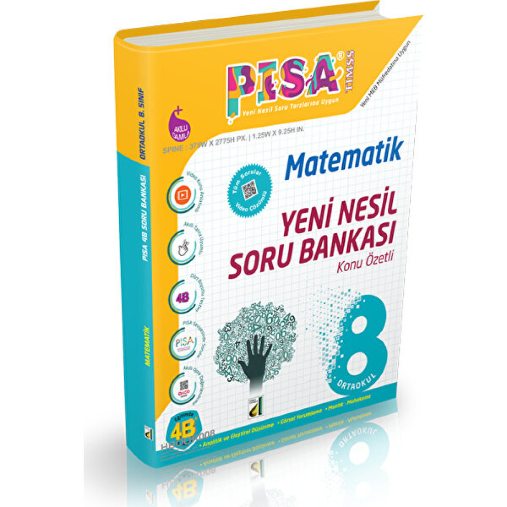 Pisa Yeni Nesil Matematik Soru Bankası 8. Sınıf Kaynak Kitapları Fiyatı