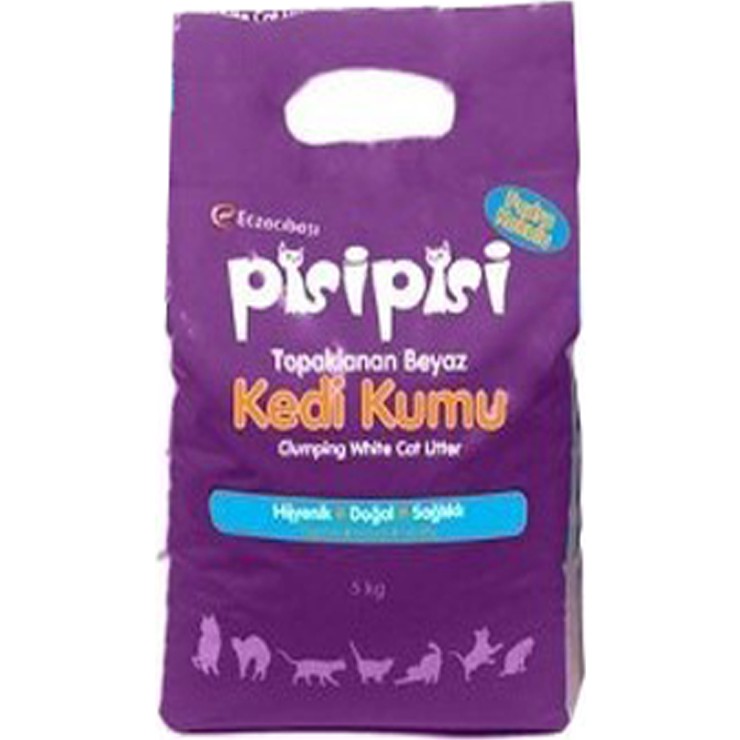 Pisi Pisi Eczacıbaşı Pisipisi Kalın Taneli Doğal Kedi Kumu 10 kg (12 Lt) Evcil Hayvan Ürünleri Fiyatı