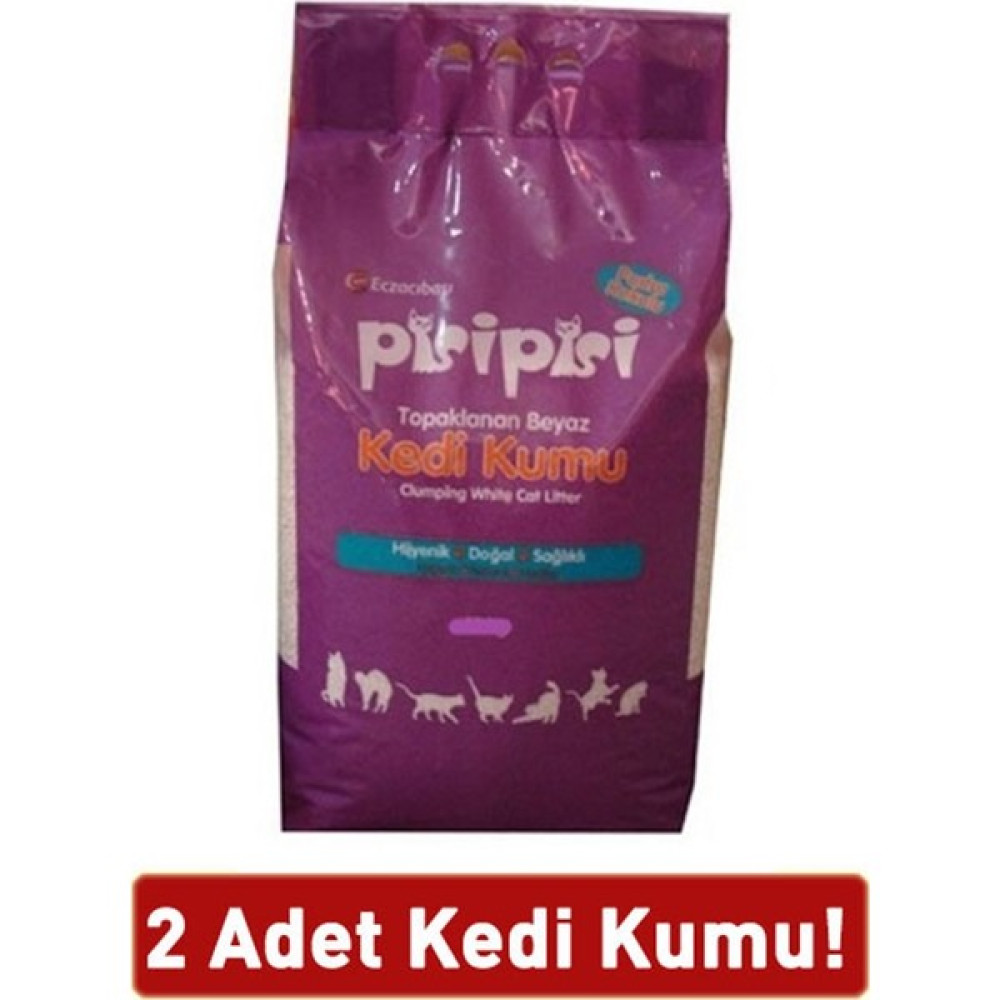 Pisi Pisi Pisipisi Topaklaşan Bentonit Ince Kedi Kumu 2X10KG Evcil Hayvan Ürünleri Fiyatı