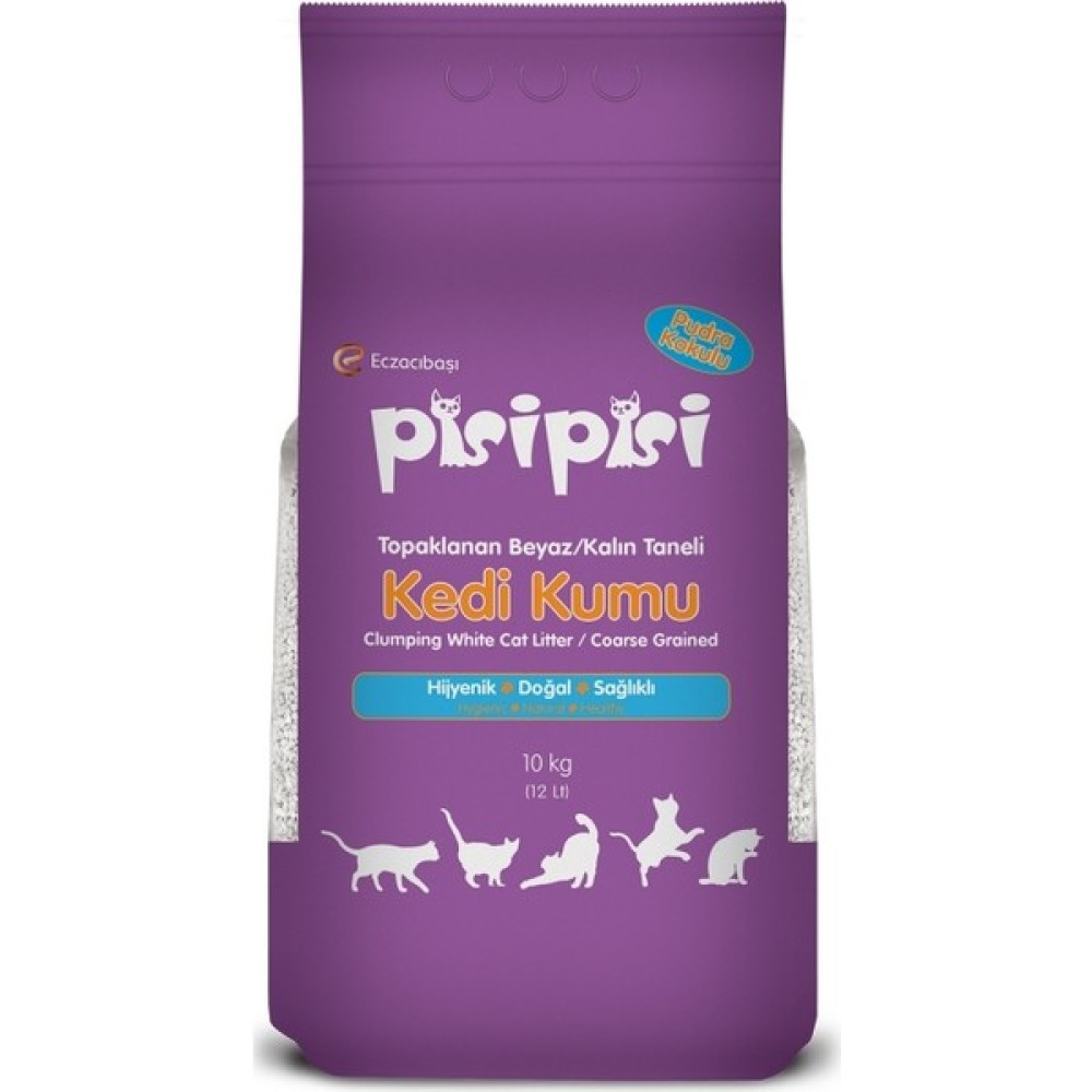 Pisipisi Topaklaşan Kalın Taneli Kedi Kumu 10Kg Evcil Hayvan Ürünleri Fiyatı