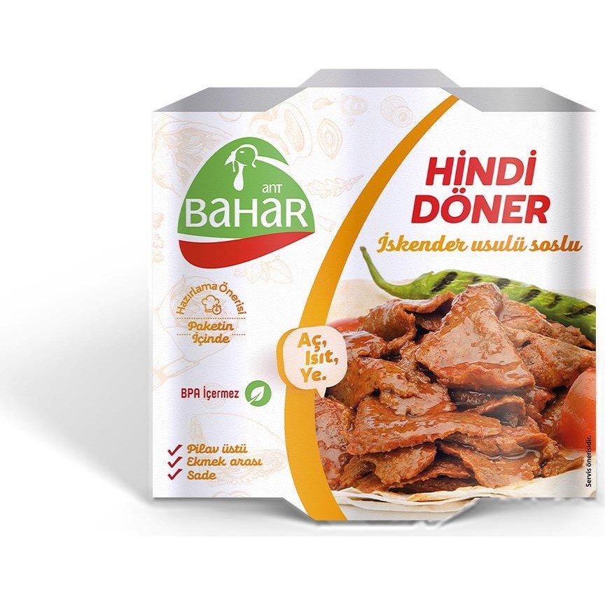 Pişmiş Hindi Soslu Döner 160 G - 1 Adet Diğer Fiyatı