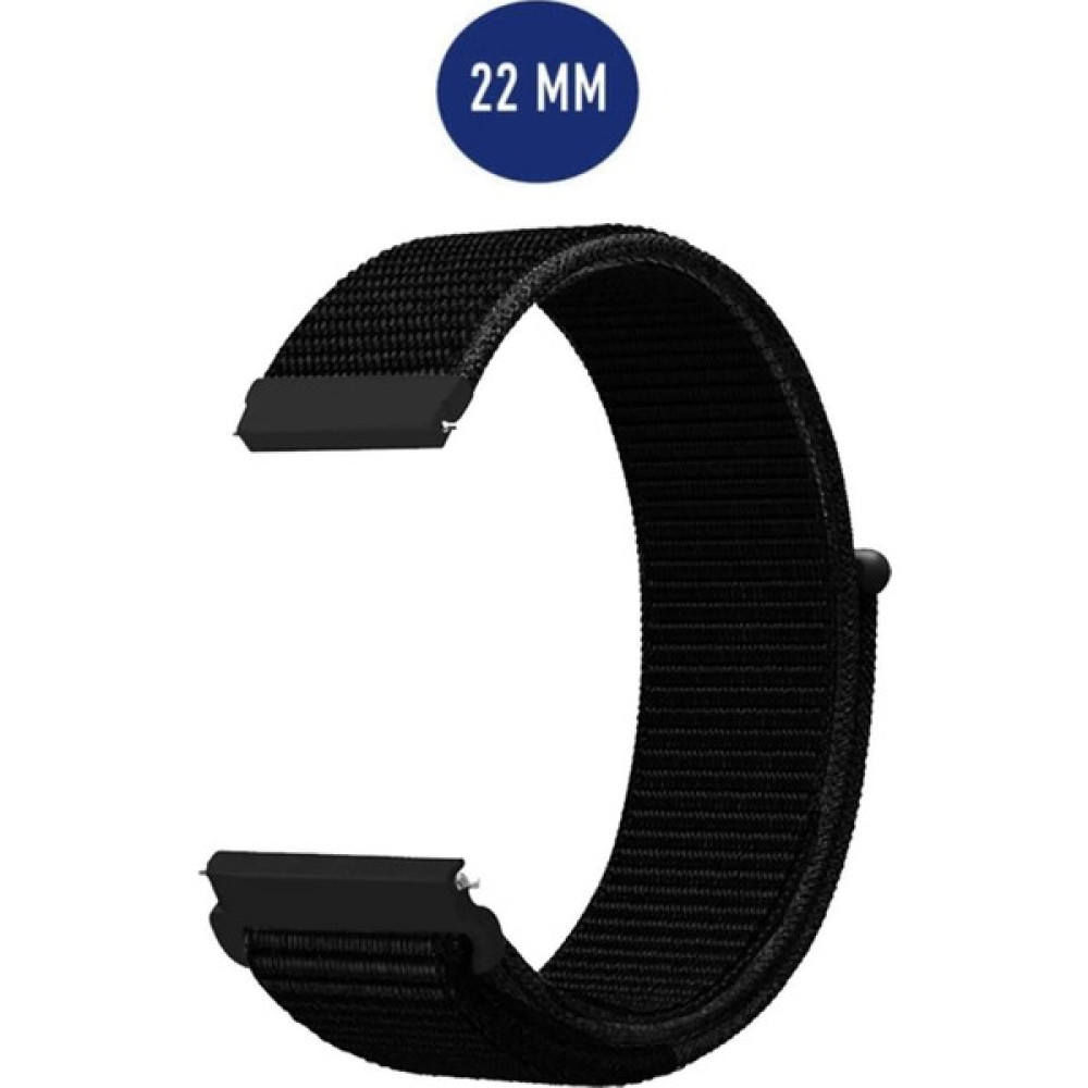 Pistech Huawei Watch Gt3 Se Gt3 Pro Gt2 Pro Xiaomi Mi Watch S1 Uyumlu Hasır Dokuma Kordon Kayış - Siyah Giyilebilir Teknoloji Aksesuarları Fiyatı