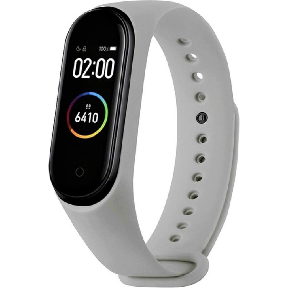 Pistech Xiaomi Mi Band 3 ve 4 Uyumlu [ Yüksek Kalite] Silikon Kordon - Gri Giyilebilir Teknoloji Aksesuarları Fiyatı