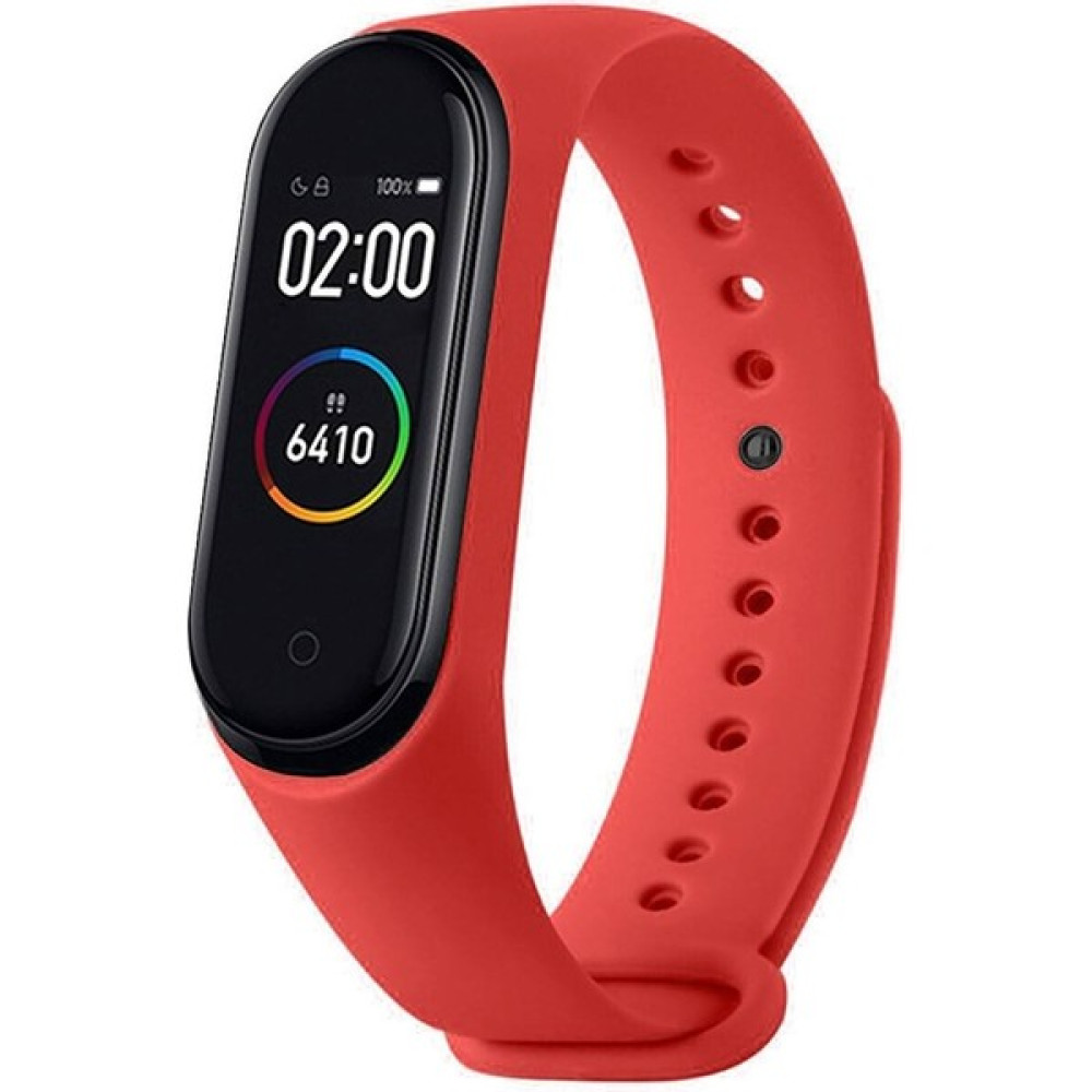 Pistech Xiaomi Mi Band 3 ve 4 Uyumlu [ Yüksek Kalite] Silikon Kordon - Kırmızı Giyilebilir Teknoloji Aksesuarları Fiyatı