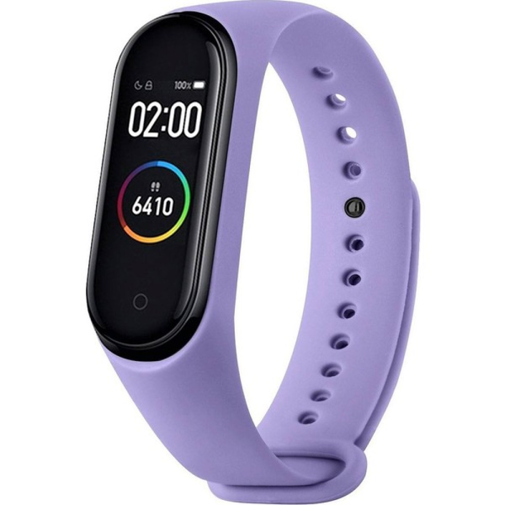 Pistech Xiaomi Mi Band 3 ve 4 Uyumlu [ Yüksek Kalite] Silikon Kordon - Lila Giyilebilir Teknoloji Aksesuarları Fiyatı