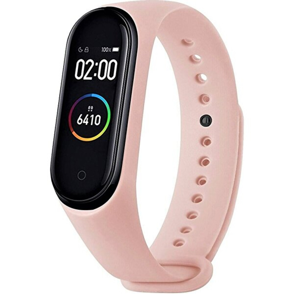 Pistech Xiaomi Mi Band 3 ve 4 Uyumlu [ Yüksek Kalite] Silikon Kordon - Pudra Giyilebilir Teknoloji Aksesuarları Fiyatı