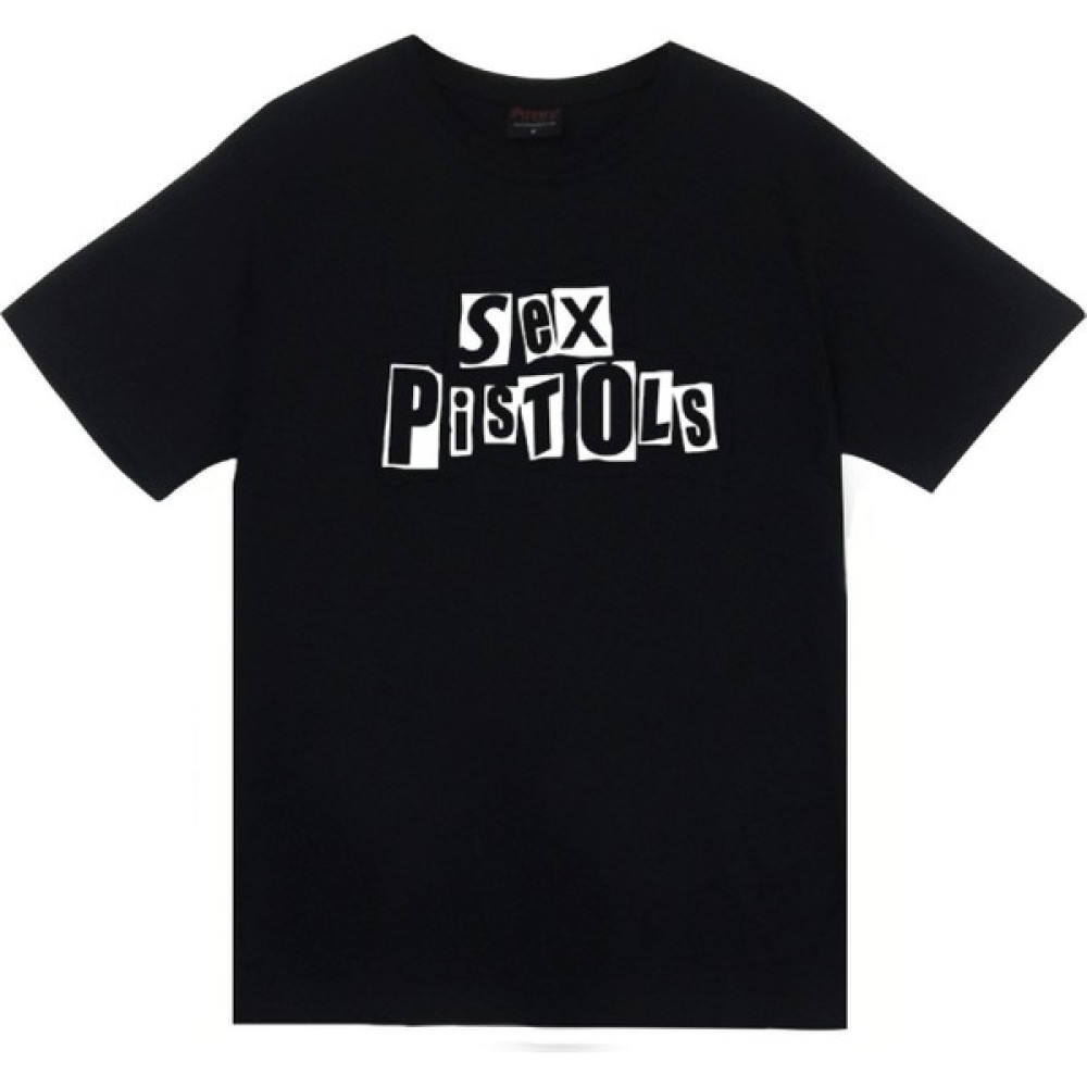 \ Pistols Baskılı Tıshirt - L - Siyah\ Oto Boyaları Fiyatı