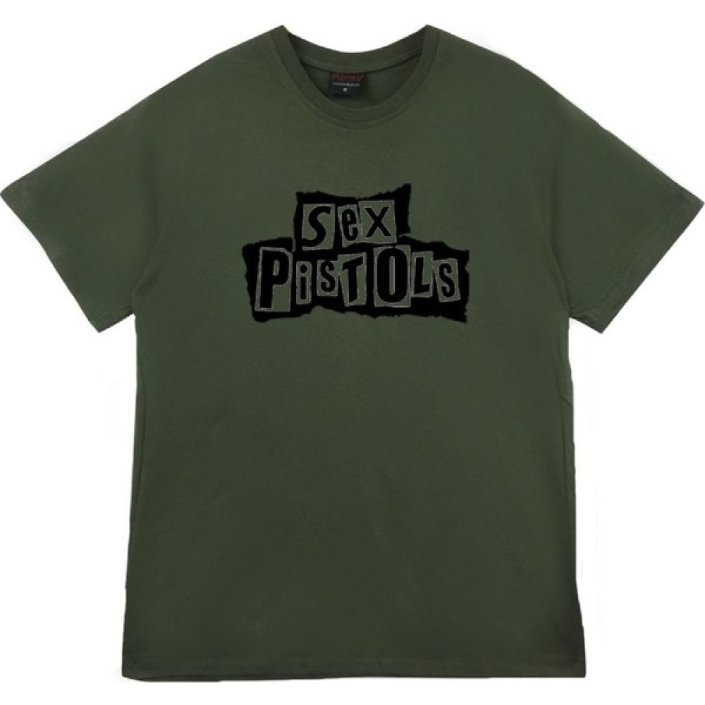 \ Pistols Baskılı Tıshirt - M - Haki\ Oto Boyaları Fiyatı
