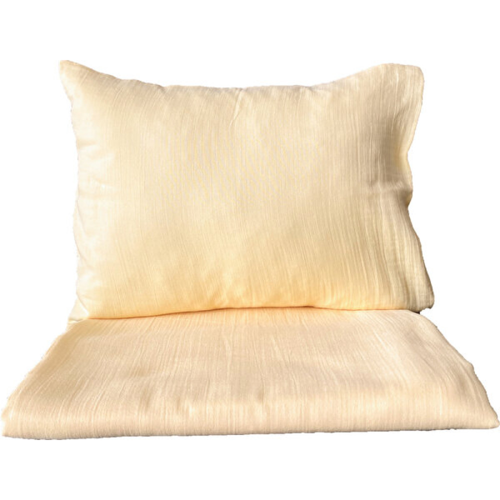 Pistore 2 Katlı Müslin Nevresim ve Yastık Kılıfı Sarı Renkli, %100 Organik Pamuk 100 x 150 cm. - 100 x 150 cm - Renkli Bebek Nevresim Takımı Fiyatı