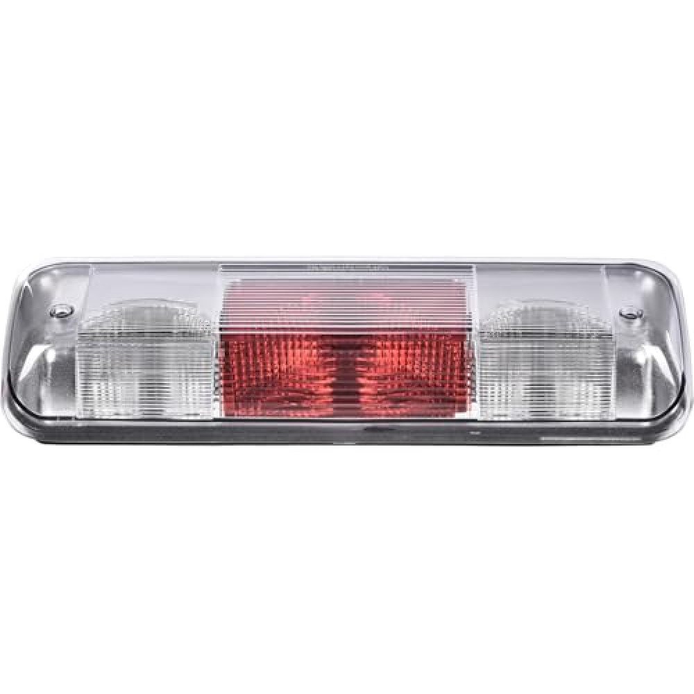 PIT66 3rd Brake Light Compatible with 2004-2008 Ford F150 High Mount Center Rear Roof Third Cargo Light Parking Light Halogen Clear/Red Lens Tercera luz de freno