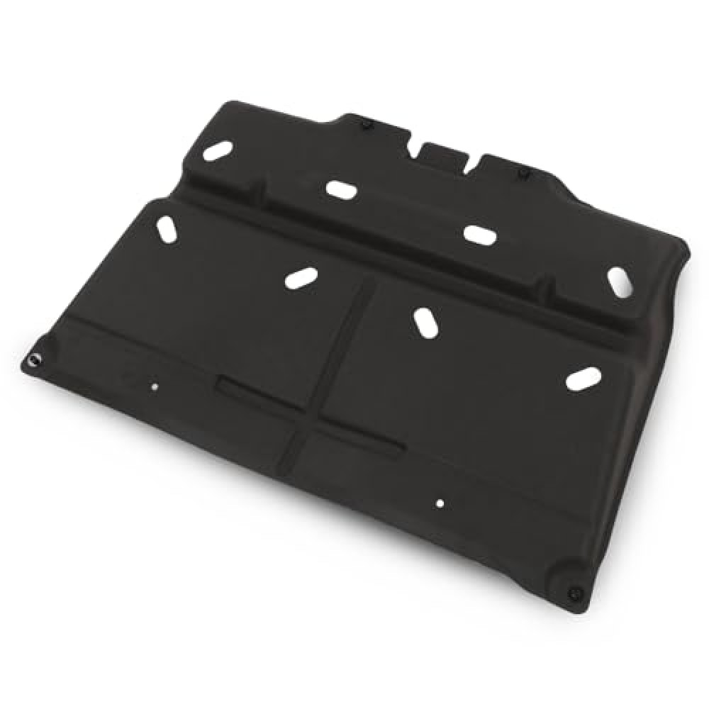 PIT66 Splash Panel Shield Under Diaper Compatible with 2015-2020 Ford F150 with Gasoline Engine/Not Fit Raptor Model/Not Fit 3.0L Diesel ML3Z-7222-D Black