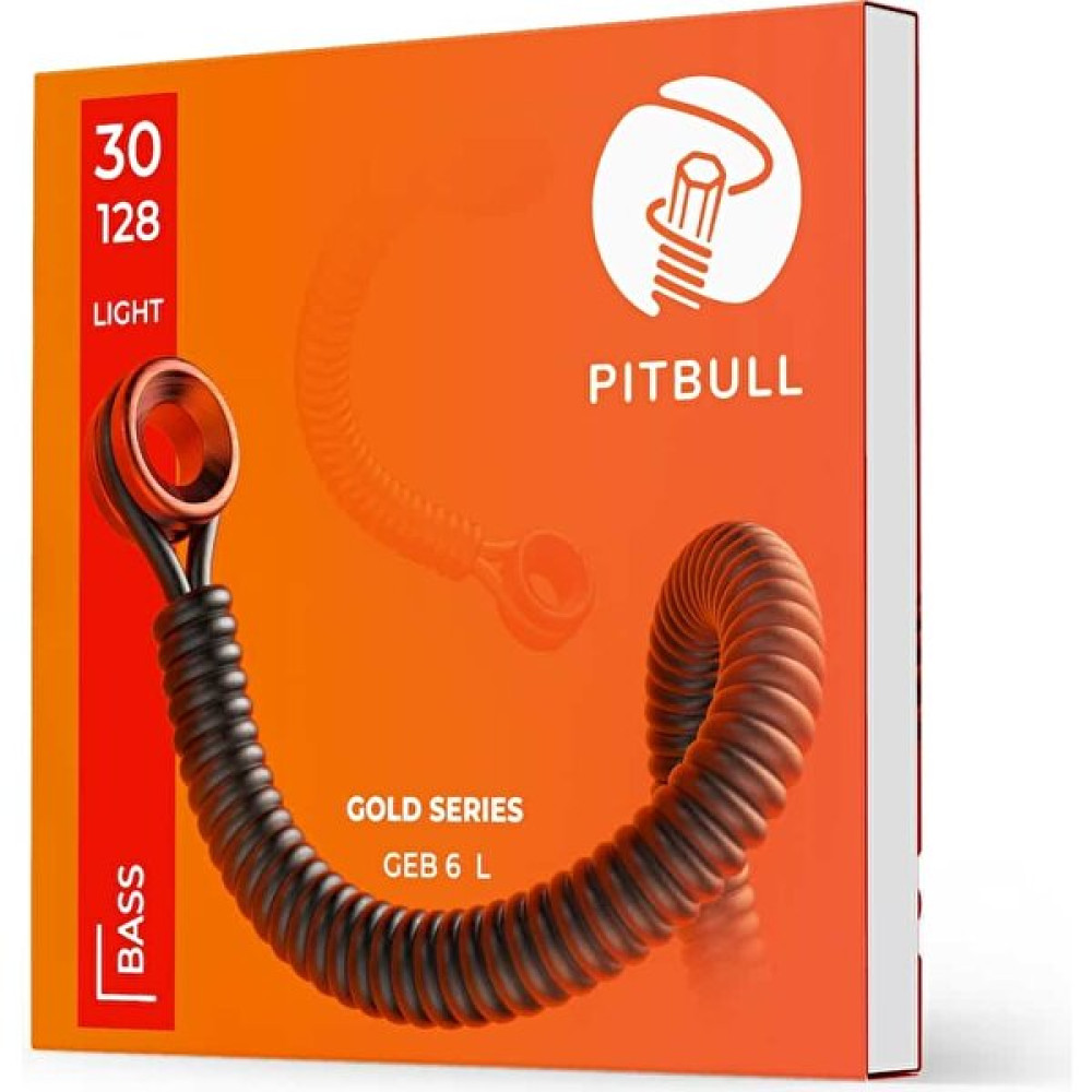 Pitbull Strings Gold Seri Bass Gitar Teli Nikel 6 Telli GEB-6 30-128 L Light Müzik Aleti Aksesuarları Fiyatı