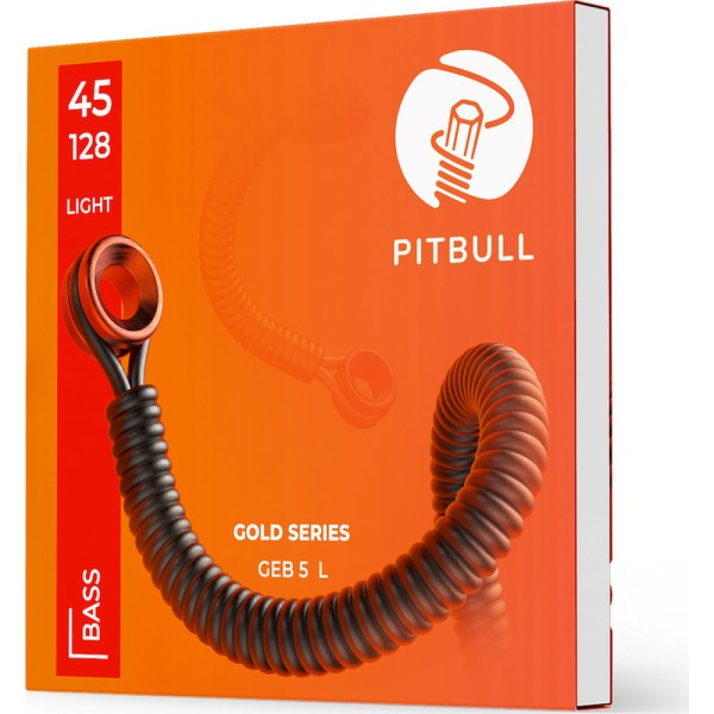 Pitbull Strings Gold Series Geb-5 L Light Takım Tel 5 Telli Bas Gitar Teli 045-128 Müzik Aleti Aksesuarları Fiyatı