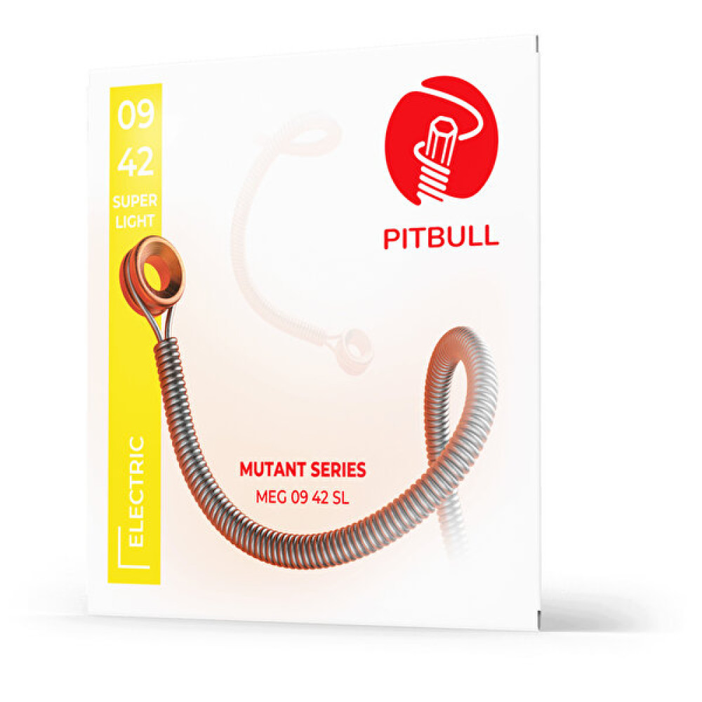 Pitbull Strings Mutant Seri Kopmalara Karşı Esnekliği Artırılmış Elektro Gitar Teli Takım + Pena Meg - MEG 09-42 SL Müzik Aleti Aksesuarları Fiyatı
