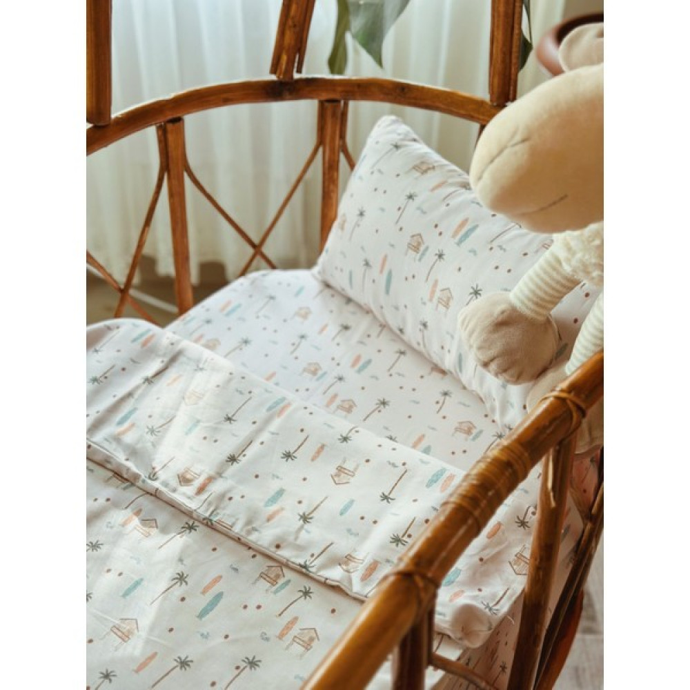 Pithy Pamuk Saten Bebek,park Yatak Nevresim Takımı (60X100CM)-Summer Beach - 60 x 100 cm - Ekru Oto Boyaları Fiyatı