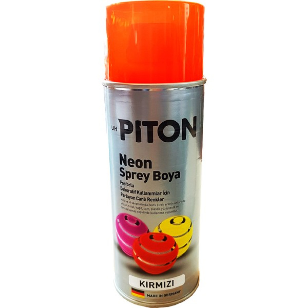 Piton Efekt Sprey Neon Kırmızı 400 ml Boya Malzemeleri Fiyatı