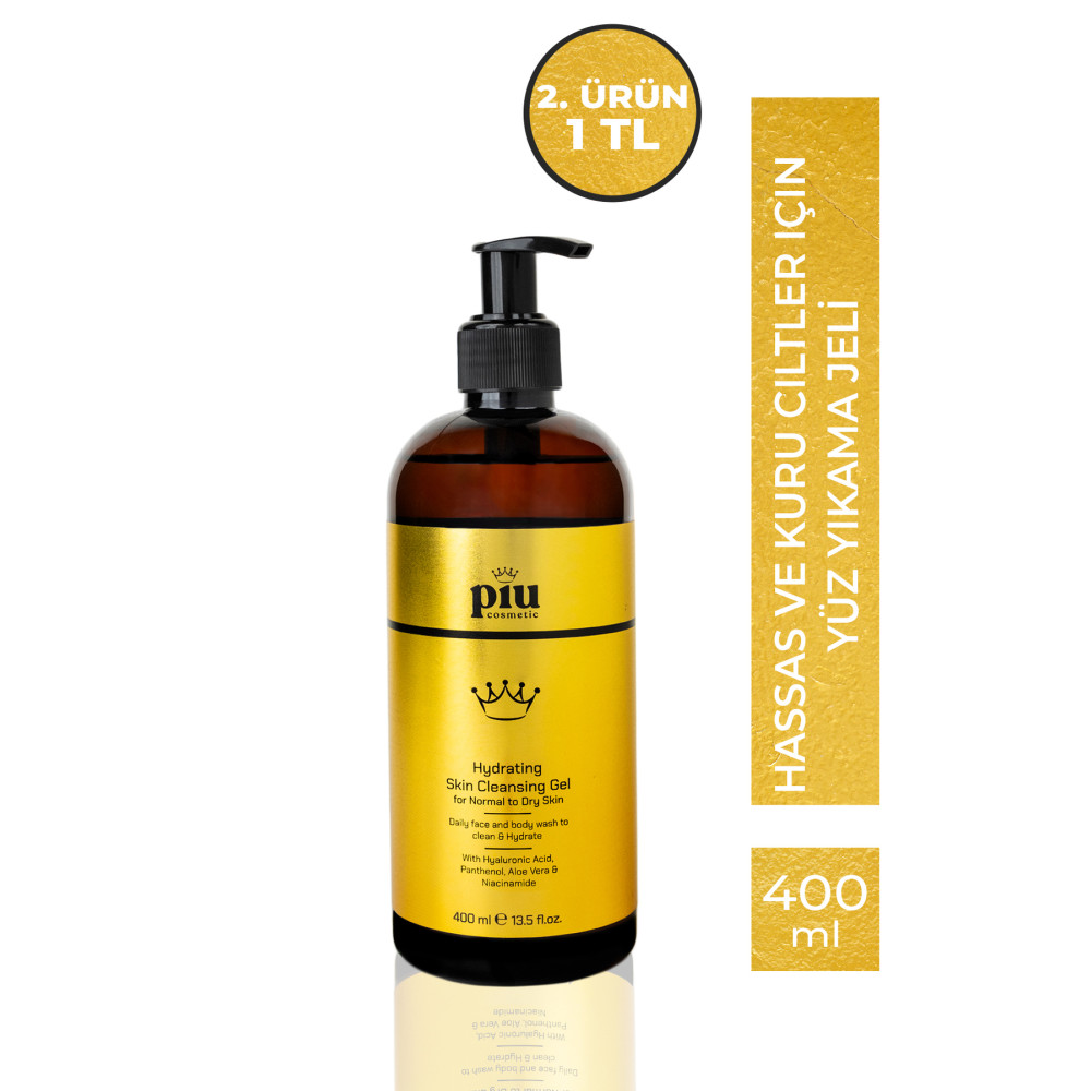 Piu Cosmetic Hassas Ve Kuru Ciltler Için Yüz Yıkama Jeli Cilt Temizleme ve Peeling Fiyatı