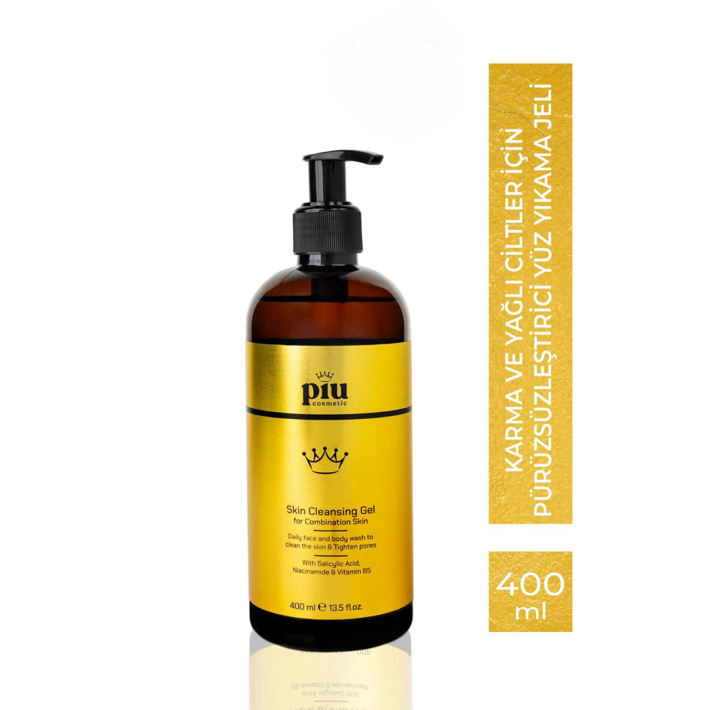 Piu Cosmetic Karma Ve Yağlı Ciltler Için Pürüzsüzleştirici Yüz Yıkama Jeli Cilt Temizleme ve Peeling Fiyatı