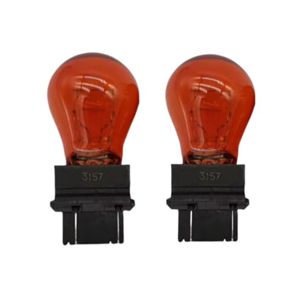 Piumeif 4157NAK 3157NA 3157 Amber Front turn signal light fits for Toyota 2007-2017 Tundra, 2000-2015 Tacoma, 2003-2007 4Runner, 2008-2016 Sequoia
