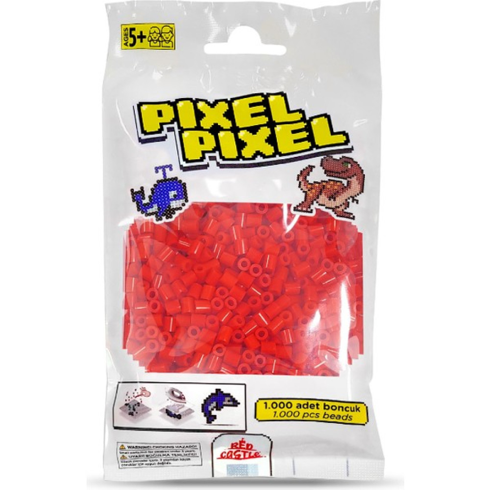 Pixel 1000 Adet Midi Boncuk-Pixel Pixel - 14-Kırmızı Oyun & Hobi Fiyatı