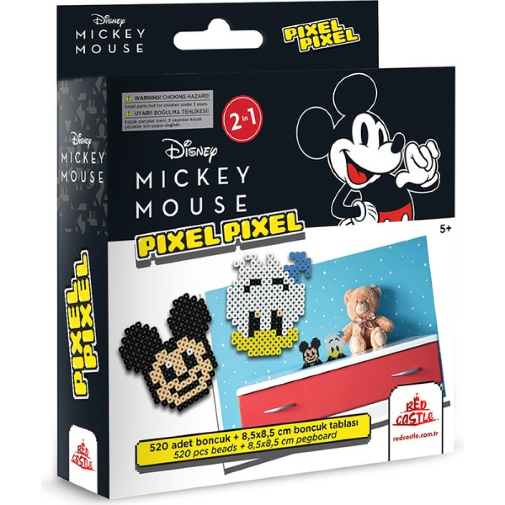Pixel Pixel Disney Mickey Mouse Boncuk Aktivite Seti 2in1-Pixel Pixel B216-03 Oyun & Hobi Fiyatı