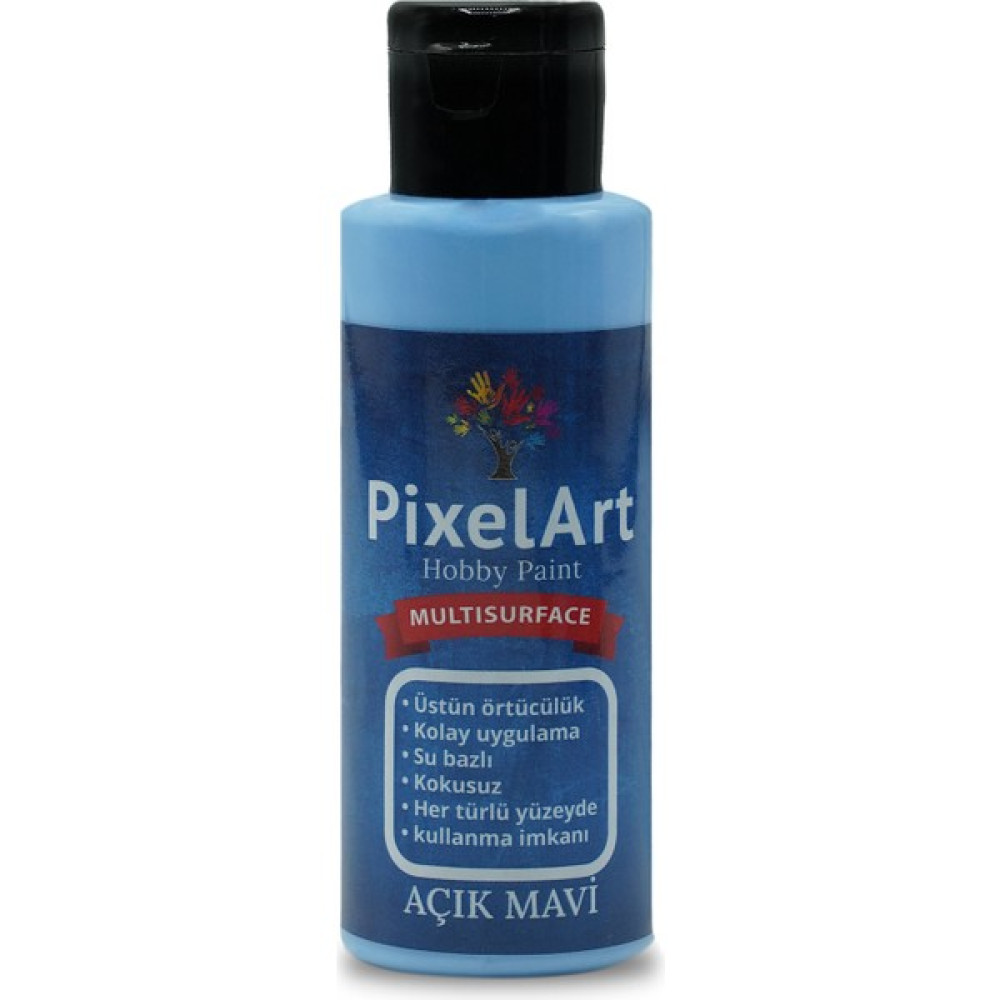 Pixelart Multisurface Akrilik Boya Açık Mavi 110 ml Akrilik Boya Fiyatı