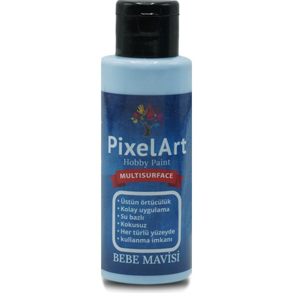 Pixelart Multisurface Akrilik Boya Bebe Mavisi 110 ml Akrilik Boya Fiyatı