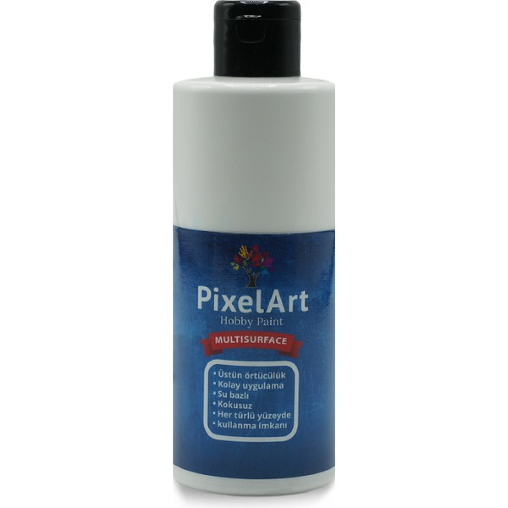 Pixelart Multisurface Akrilik Boya Beyaz 250 ml / 300 gr Akrilik Boya Fiyatı