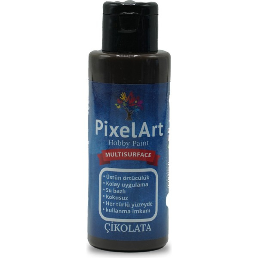 Pixelart Multisurface Akrilik Boya Çikolata 110 ml Akrilik Boya Fiyatı