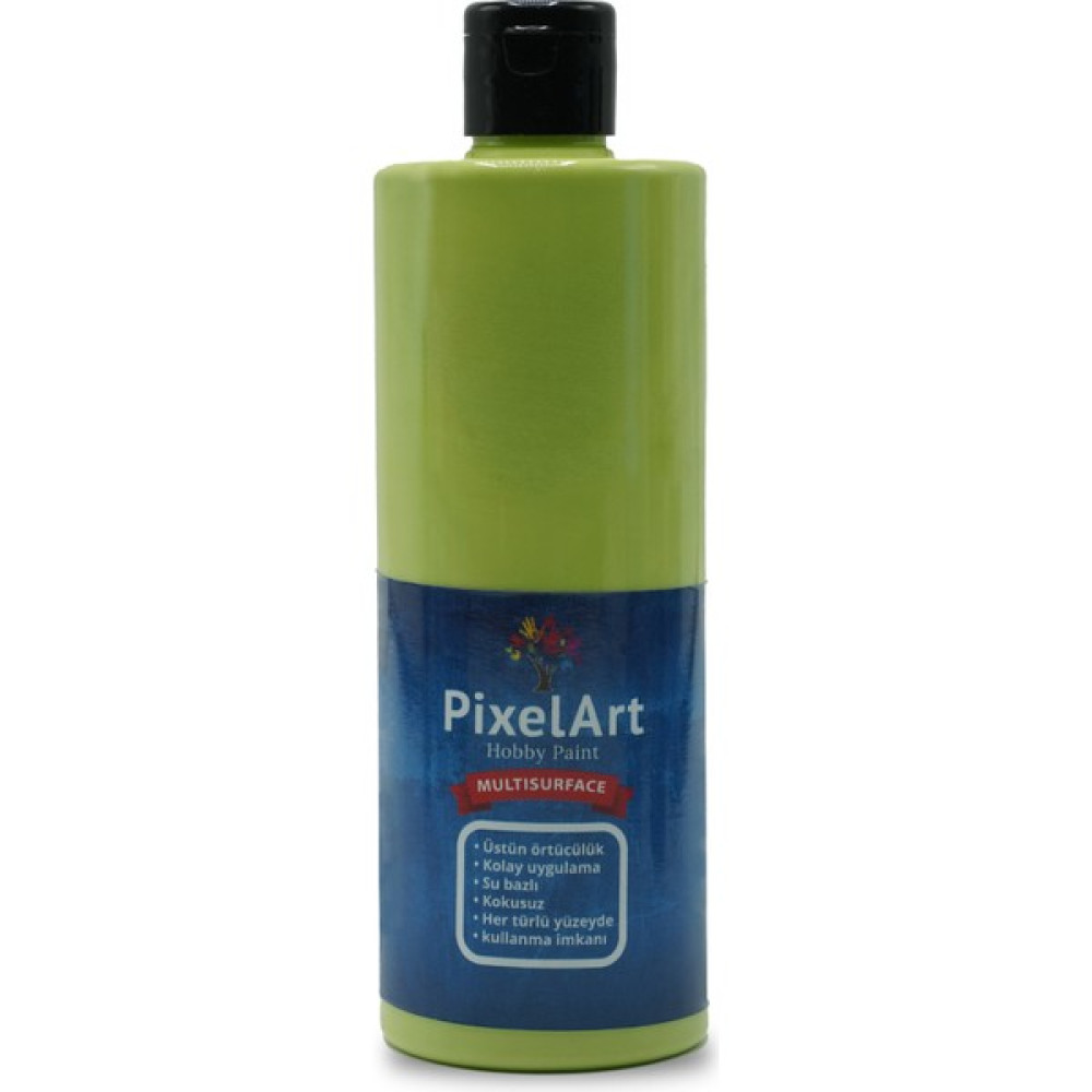 Pixelart Multisurface Akrilik Boya Fıstık Yeşili 500 gr Akrilik Boya Fiyatı