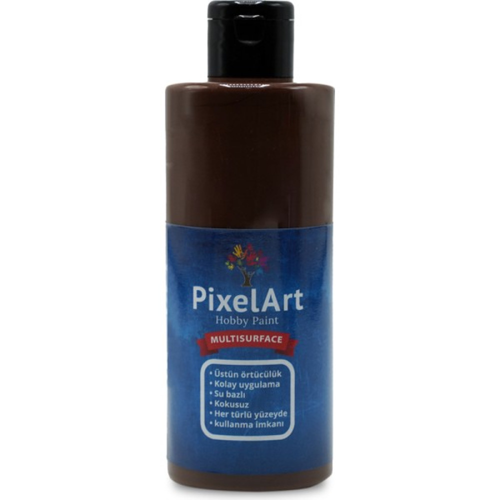 Pixelart Multisurface Akrilik Boya Kahverengi 250 ml / 300 gr Akrilik Boya Fiyatı