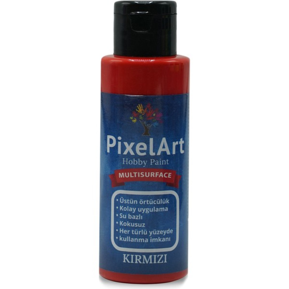 Pixelart Multisurface Akrilik Boya Kırmızı 110 ml Akrilik Boya Fiyatı