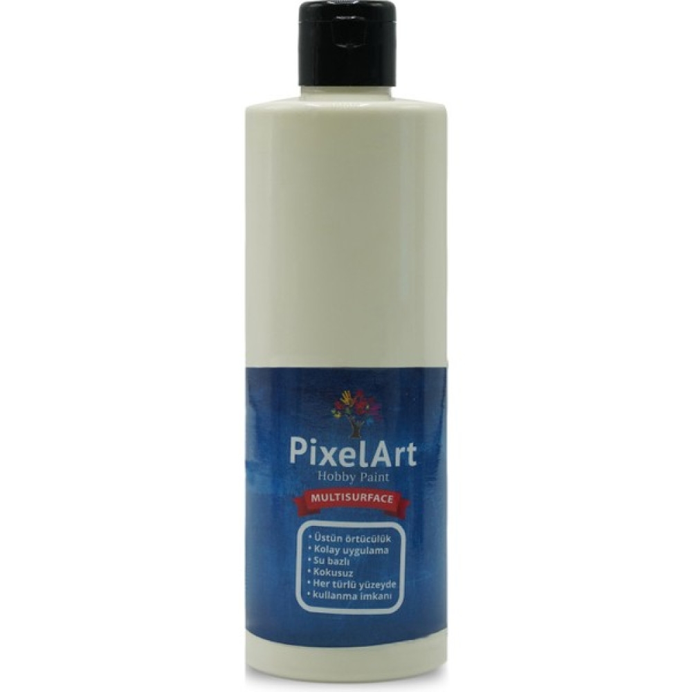 Pixelart Multisurface Akrilik Boya Krem Rengi 500 gr Akrilik Boya Fiyatı