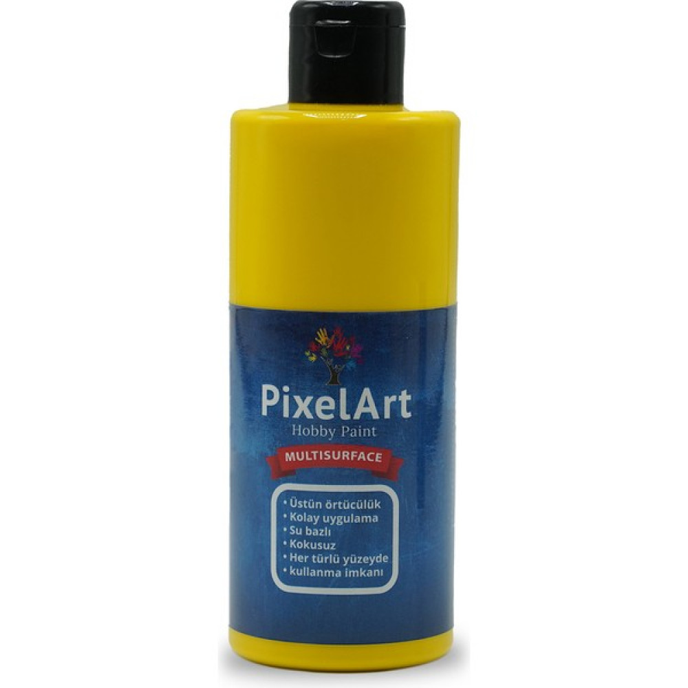 Pixelart Multisurface Akrilik Boya Sarı 250 ml / 300 gr Akrilik Boya Fiyatı