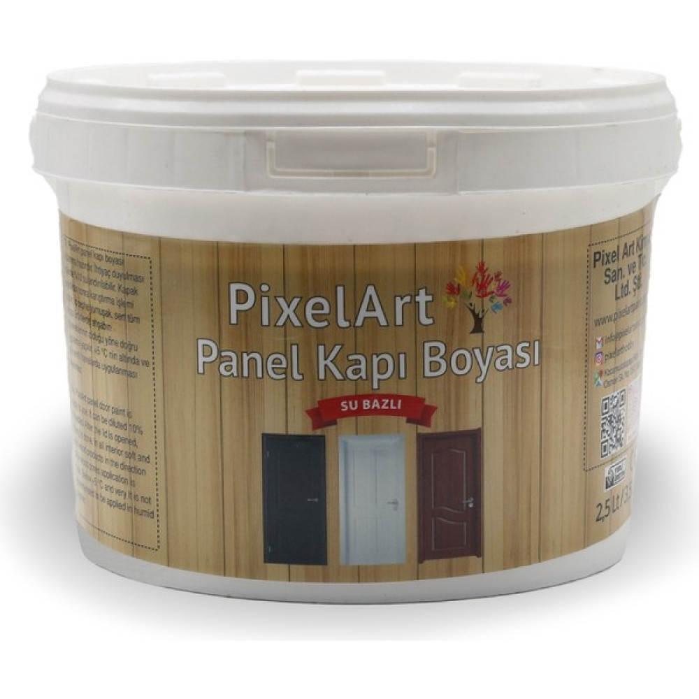 Pixelart Panel Kapı Boyası 2,5 Lt / 3,5 kg - 7016 Antrasit Grisi İç Cephe Duvar Boyası Fiyatı