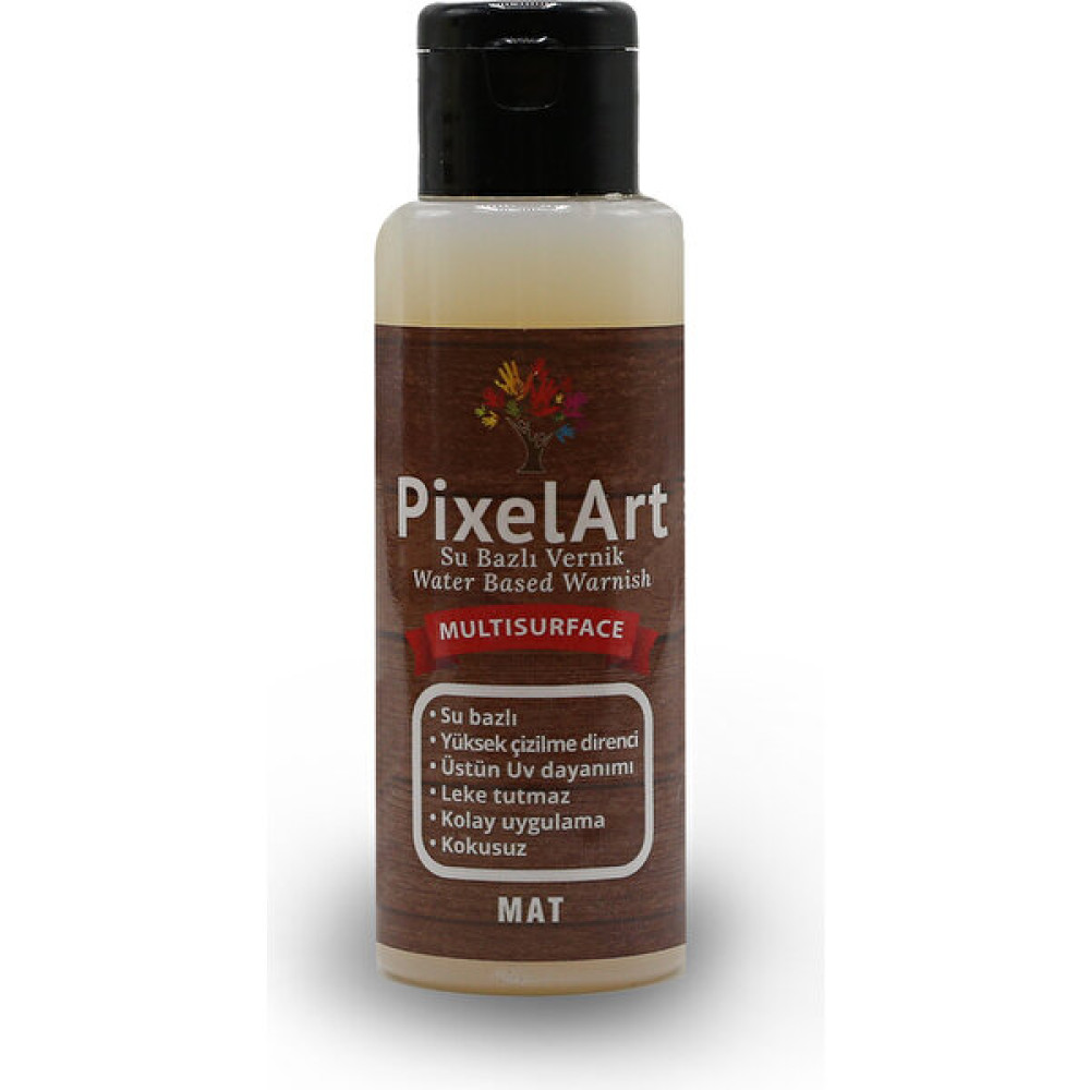 Pixelart Su Bazlı Akrilik  Multisurface Vernik Mat 110 ml Sanatsal Malzemeler Fiyatı