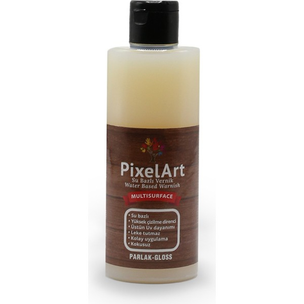 Pixelart Su Bazlı Akrilik  Multisurface Vernik Parlak 250 ml Sanatsal Malzemeler Fiyatı