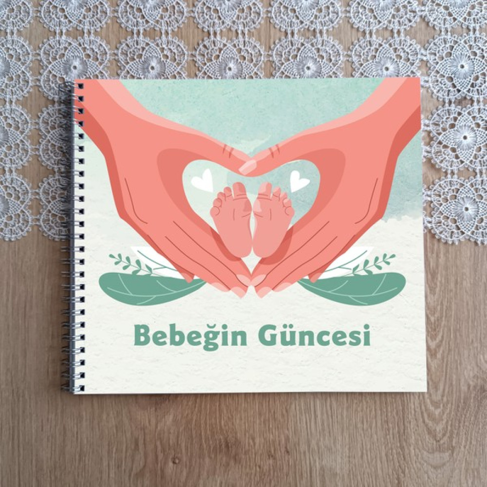 Pixelpare Hamilelik Süreci ve Anne Bebek Günlüğü & Bebek Anı Defteri & Bebek Güncesi & Bebek - ayakaçankalp Anne, Bebek Fiyatı