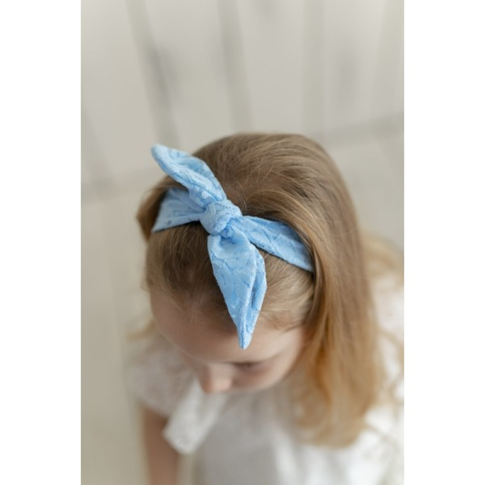 Pixy Love Mavi Kız Çocuk Bandana Poa Lace Toka, Taç & Saç Bandı Fiyatı