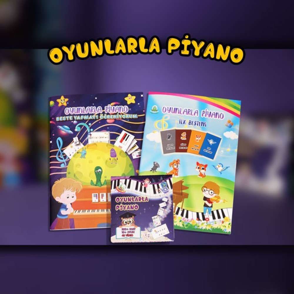Piyano Eğitim Seti - Çetin Karahan Müzik Fiyatı