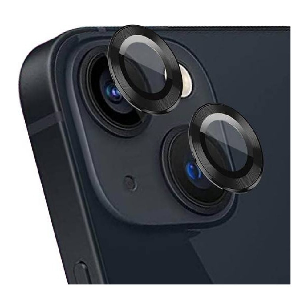 Piyasa Sepeti Apple iPhone 15 6.1'' Metal Çerçeveli Kamera Koruma Lensi Siyah Cep Telefonu Ekran Koruyucusu Fiyatı
