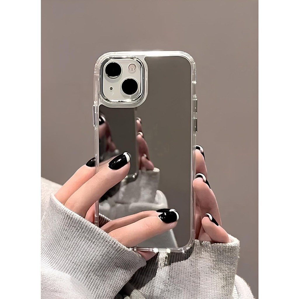 Piyasa Sepeti Aynalı Kılıf - Galaxy A52 - Saydam Cep Telefonu Kılıfı Fiyatı